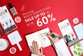 KHAI TRƯƠNG CỬA HÀNG THỨ 5 BEAUTY GARDEN PLEIKU SALE SỐC ĐẾN 60% - BỐC THĂM 100% TRÚNG QUÀ
