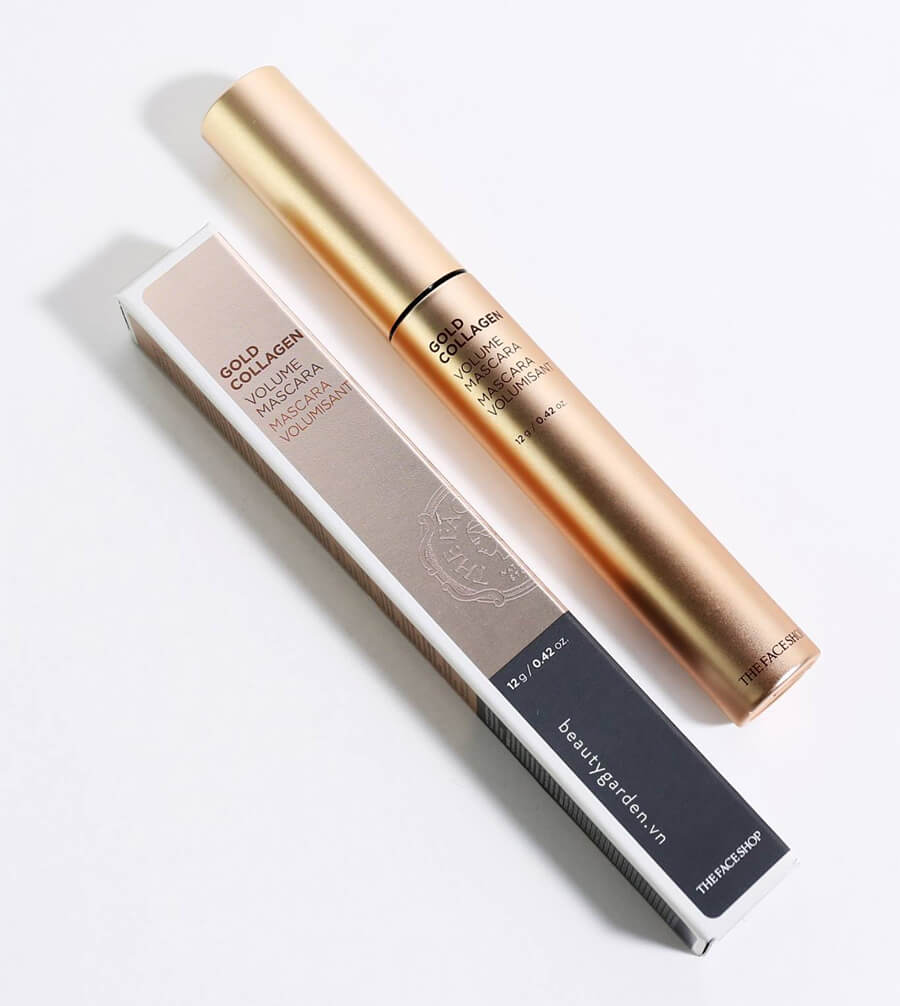 Mascara The Face Shop Gold Collagen Volume