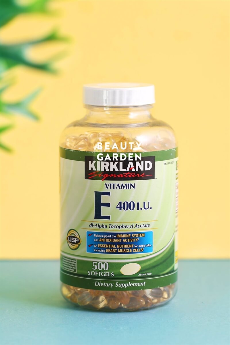 Viên uống Kirkland Signature Vitamin E 400 I.U 