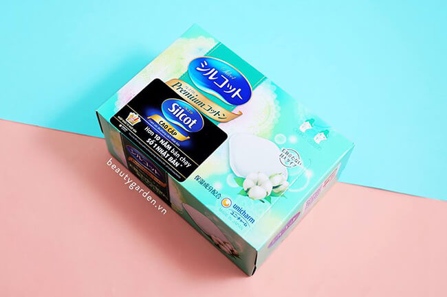 Bông trang điểm Silcot 66 miếng của Nhật Bản cho bạn gái sự tiện dụng khi chăm sóc làn da của mình