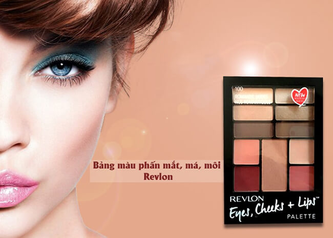 Kit trang điểm đa năng Revlon Eye – Cheeks + Lips từ Mỹ mang đến điều tiện lợi cho công việc make-up của bạn gái
