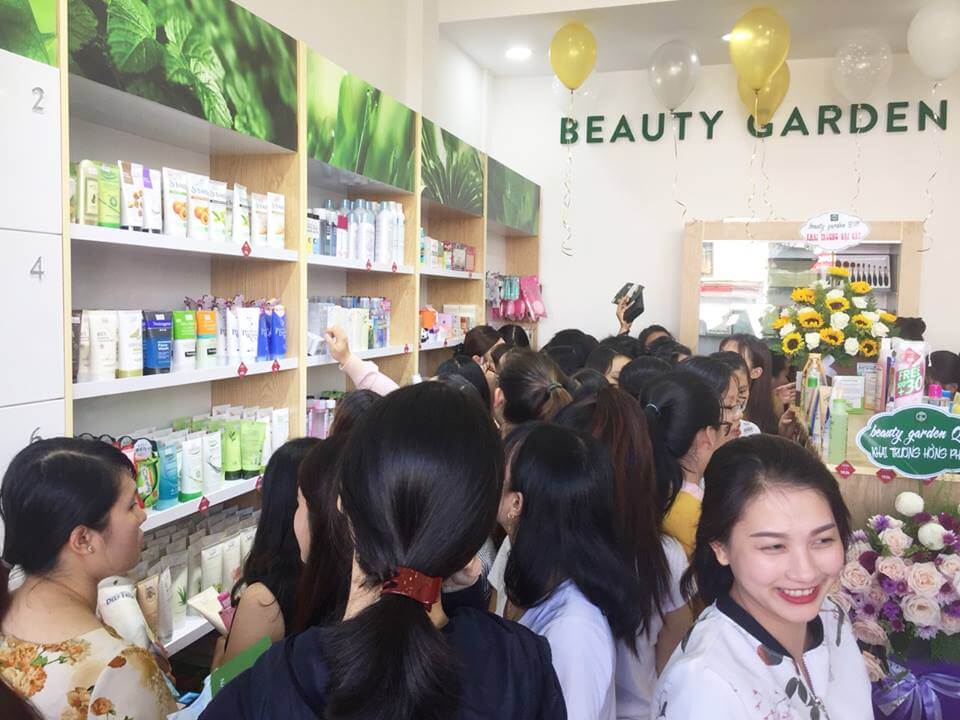 Hệ thống mỹ phẩm chính hãng Beauty Garden