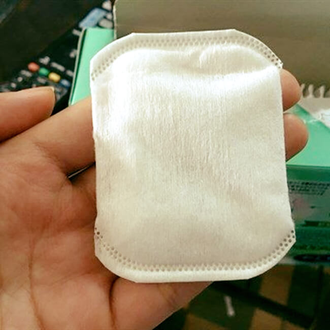 Bông trang điểm Silcot 66 miếng của Nhật Bản 100% cotton và thiết kế dạng túi dễ thấm dung dịch