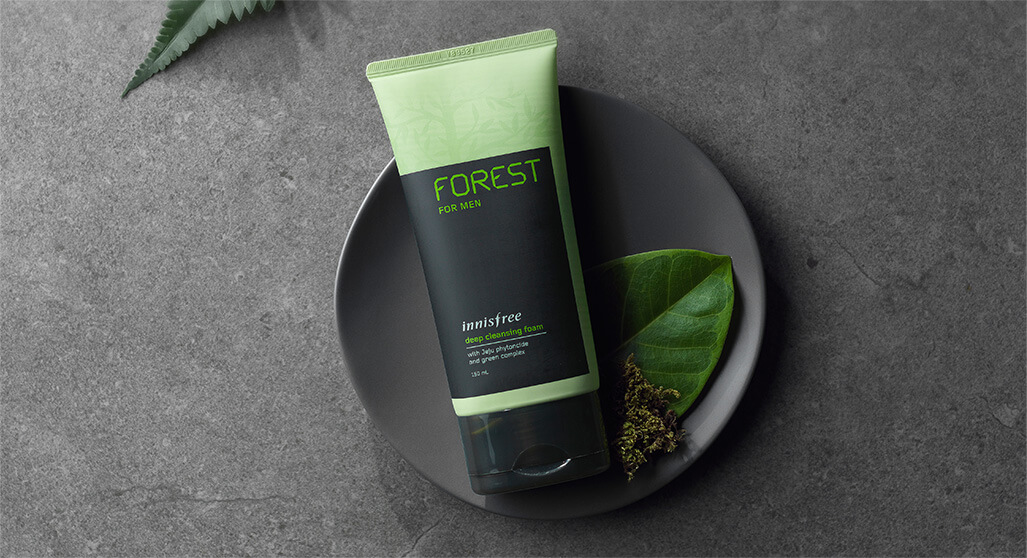 forest cleansing foam