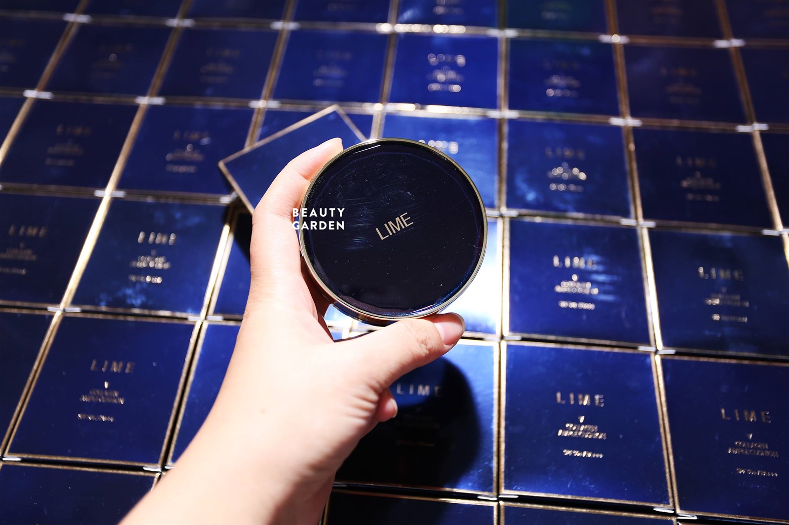 Phấn nước Cushion Lime collagen cấp ẩm cho da cực tốt  Phấn nước Cushion Lime collagen cấp ẩm cho da cực tốt