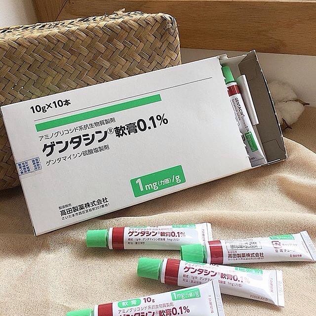 gel lam mo seo msd gentacin ointment 01 gentamicin sulfate hinh anh 1