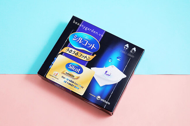 Bông tẩy trang Silcot loại 82 miếng an toàn cho mọi loại da