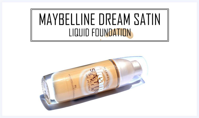 Kem nền dành cho da mụn tốt nhất - Dream Satin Skin Air Whipped Liquid Foundation