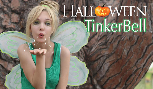 Nàng tiên chuông Tinker bell cũng sẽ khiến bạn tỏa sáng trong ngày Halloween