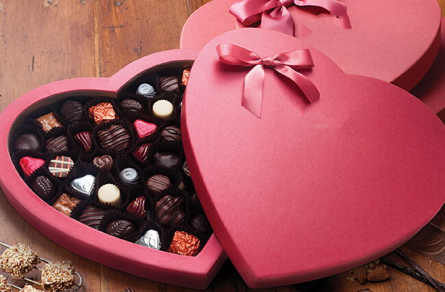 Một thỏi chocolate sẽ giúp tình yêu của cả hai thêm ngọt ngào