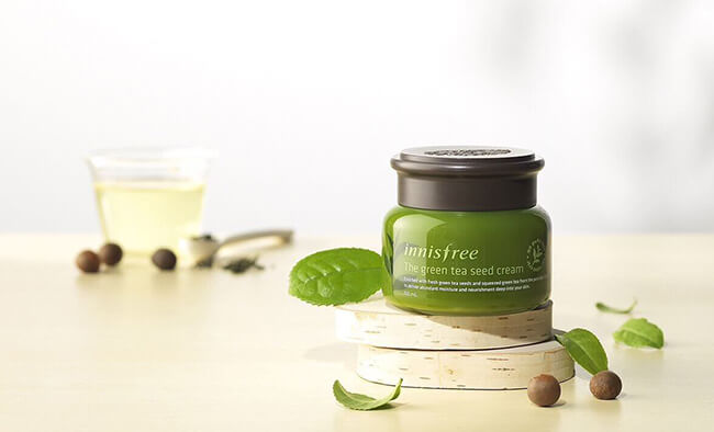 Kem dưỡng da Innisfree như Green Tea Deep Line