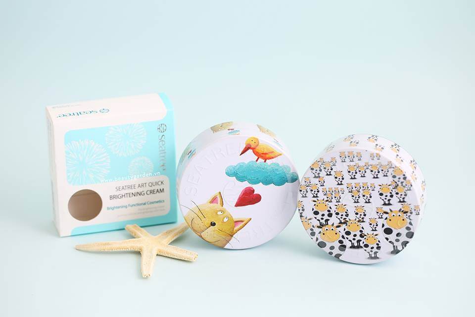 Kem dưỡng trắng da Seatree Art Quick Brightening Cream Kem dưỡng trắng da Seatree Art Quick Brightening Cream