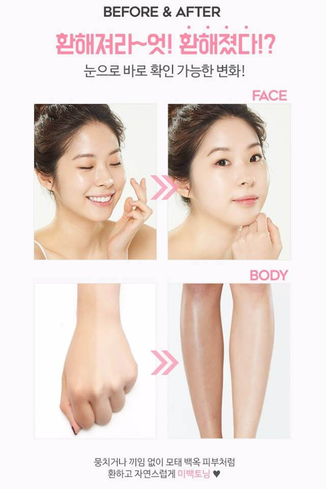 Sản phẩm tiện lợi dùng cho cả mặt và body Sản phẩm tiện lợi dùng cho cả mặt và body