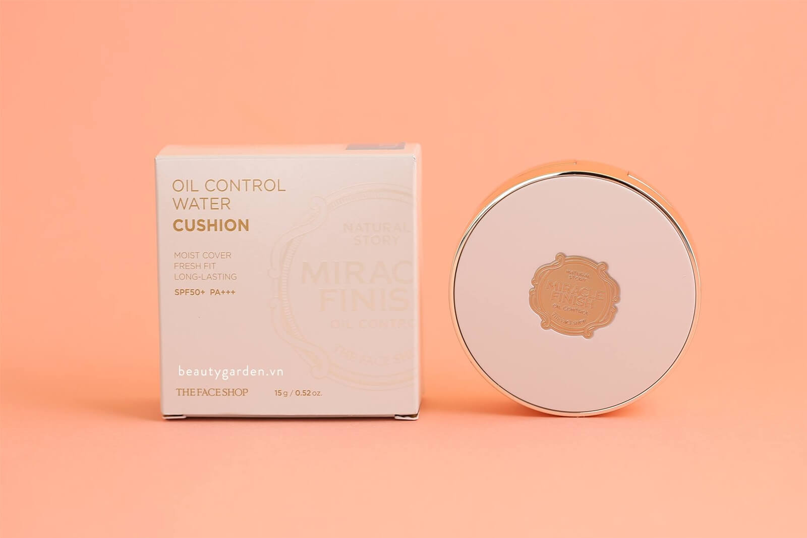 Phấn nước kiềm dầu The Face Shop Oil Control Water Cushion