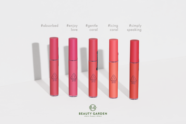 son kem ly 3ce stylenanda velvet lip tint flower garden matte texture new version hinh anh 1