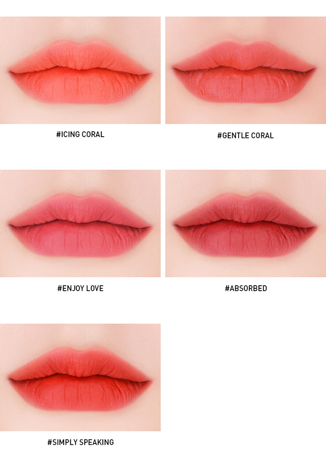 son kem ly 3ce stylenanda velvet lip tint flower garden matte texture new version hinh anh 2