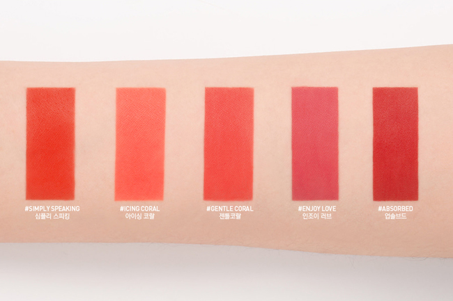 son kem ly 3ce stylenanda velvet lip tint flower garden matte texture new version hinh anh 1