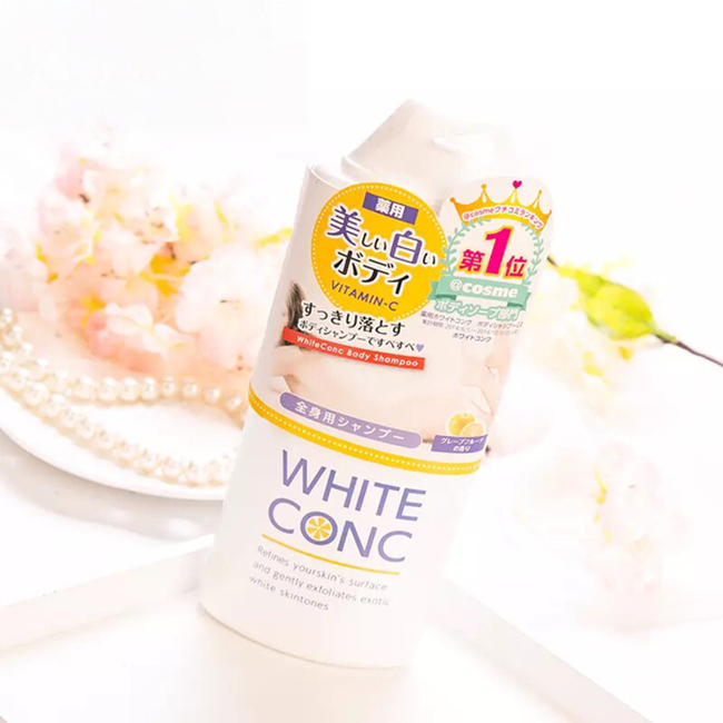 sua tam trang da white conc body shampoo hinh anh 15