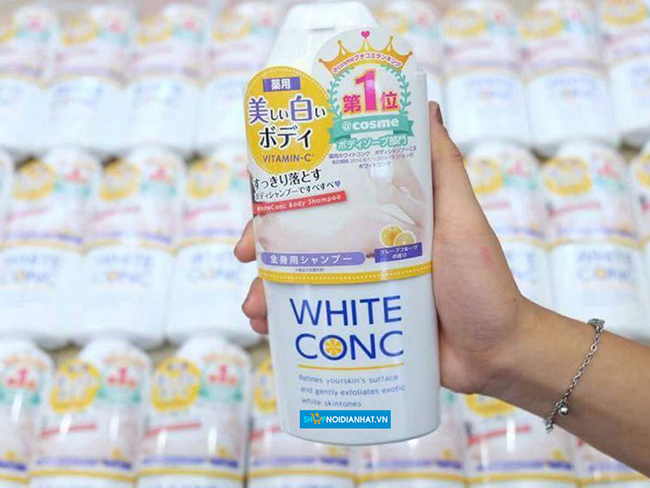 sua tam trang da white conc body shampoo hinh anh 4