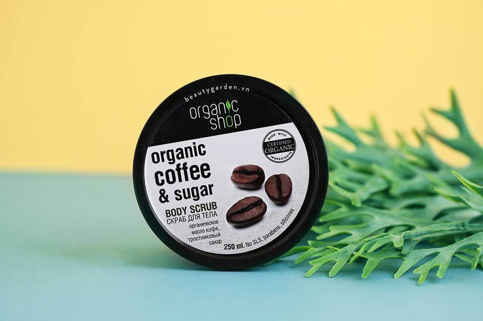 Tẩy Da Chết Toàn Thân Organic Shop Coffee Sugar Body Scrub