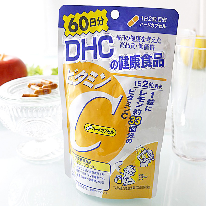 vien uong vitamin c dhc 120 vien hinh anh 1