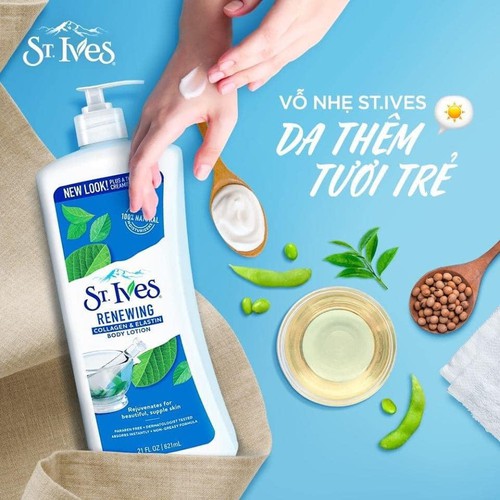 sua duong the toan than stives body lotion 621ml hinh anh 2