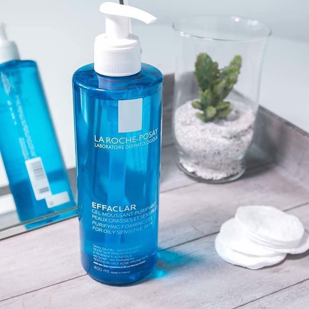 sua rua mat la roche posay effeclar purifying foaming gel 400ml hinh anh 1