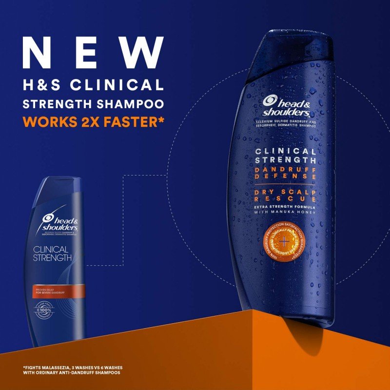 dau goi dac tri gau headshoulders clinical strength dandruff defense 400ml hinh anh 1