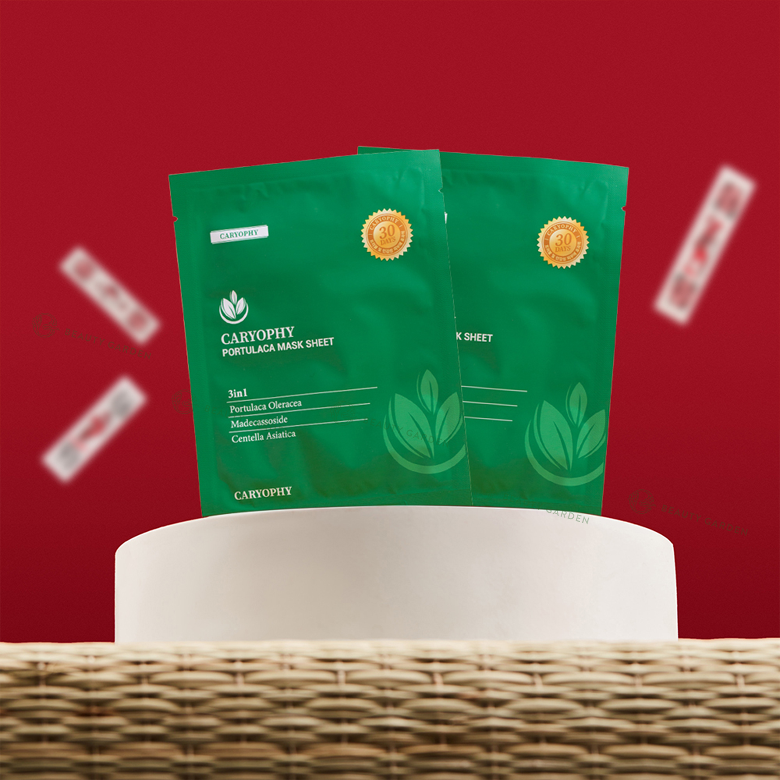 mat na caryophy portulaca mask sheet 22gr hinh anh 1