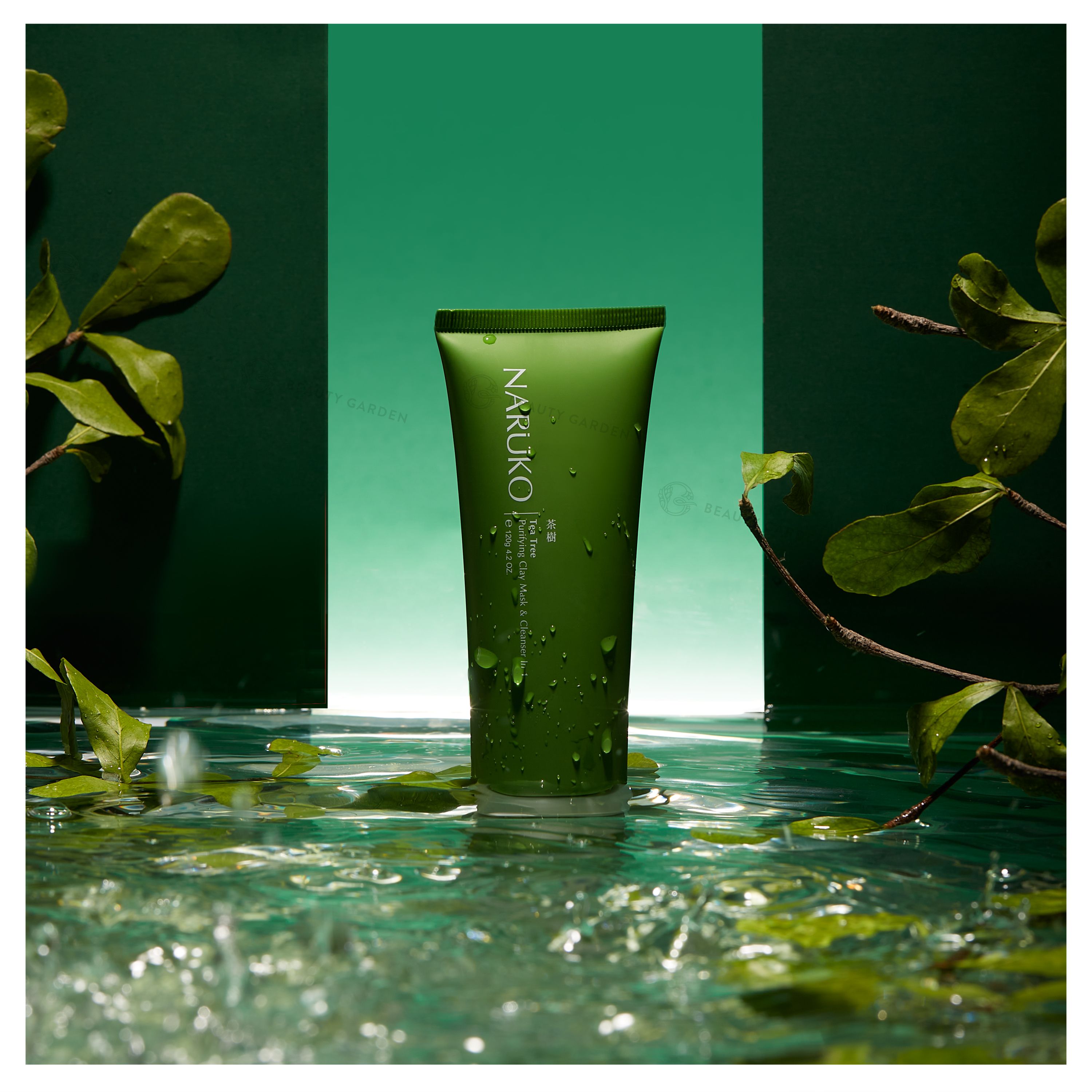 sua rua mat naruko tea tree purifying clay mask cleanser in1 120gr hinh anh 1