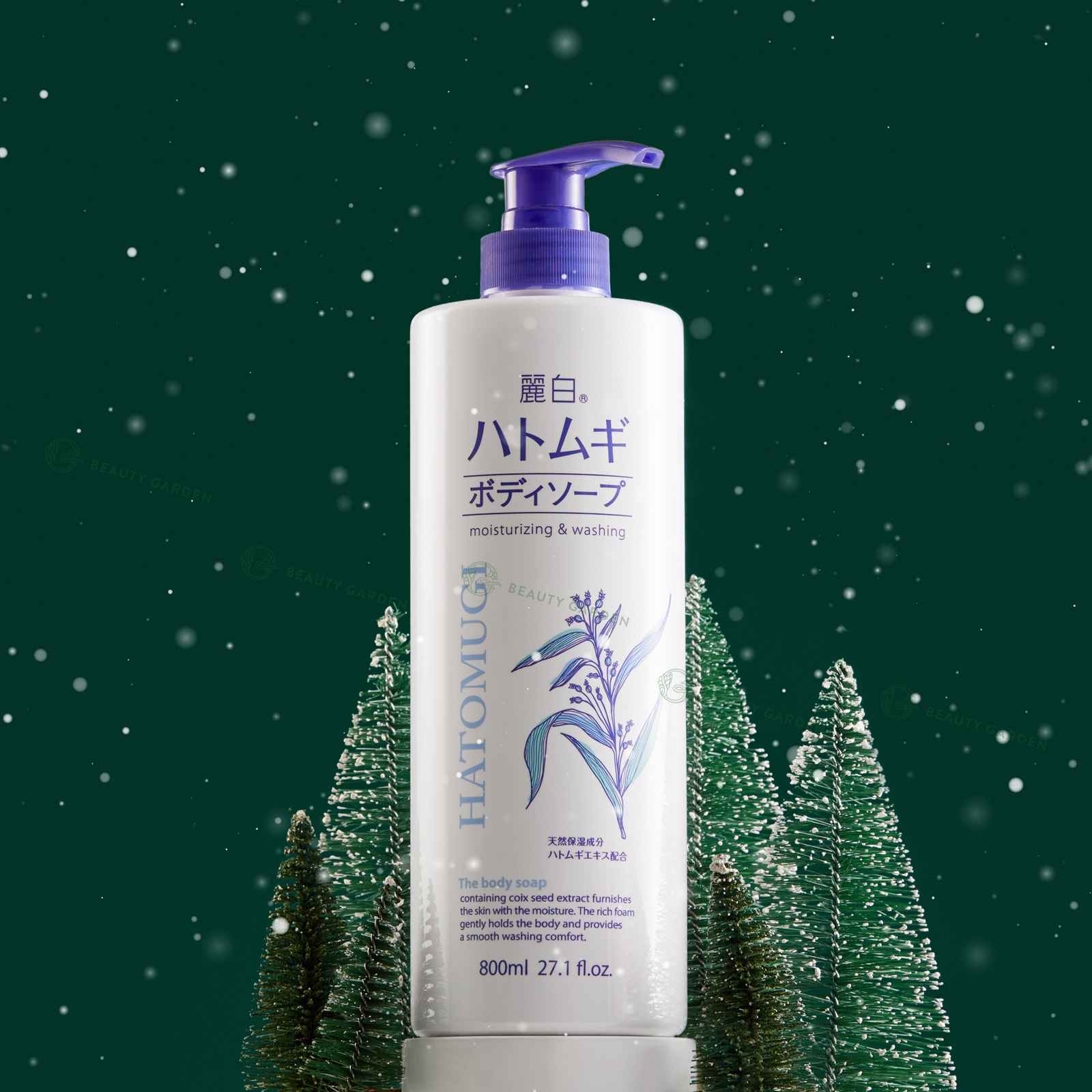 Sữa Tắm Hatomugi Moisturizing & Washing The Body Soap 800ml