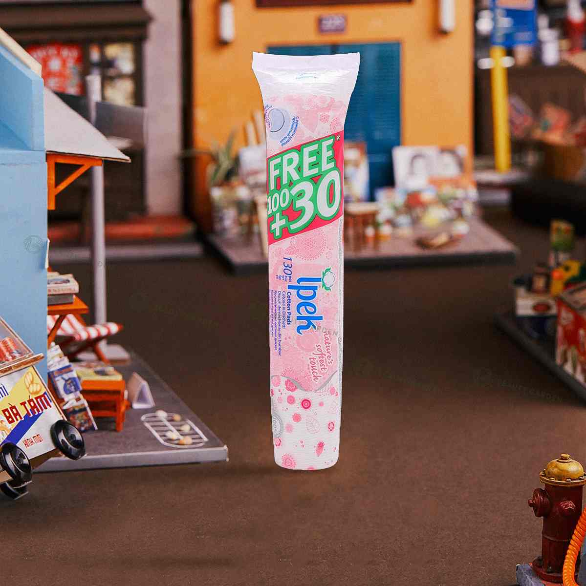 bong tay trang cotton ipek cotton pads 130 mieng hinh anh 1