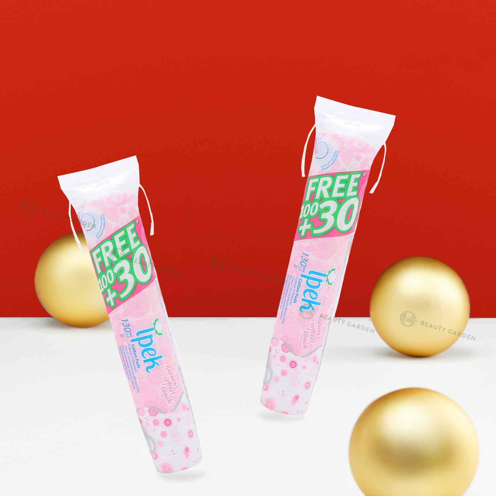 bong tay trang cotton ipek cotton pads 130 mieng hinh anh 2