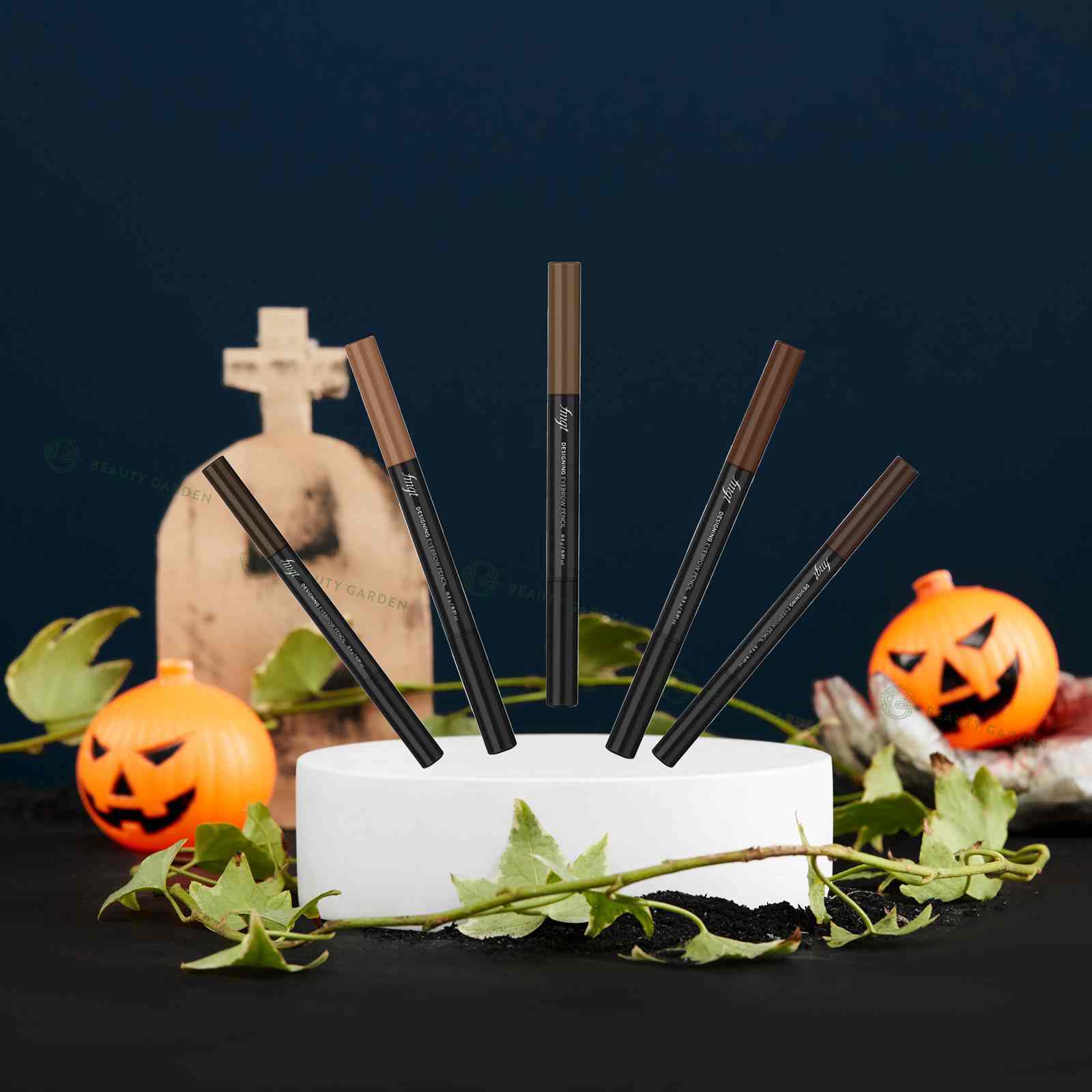 chi ke may 2 dau the face shop designing eye brow pencil 3gr hinh anh 1