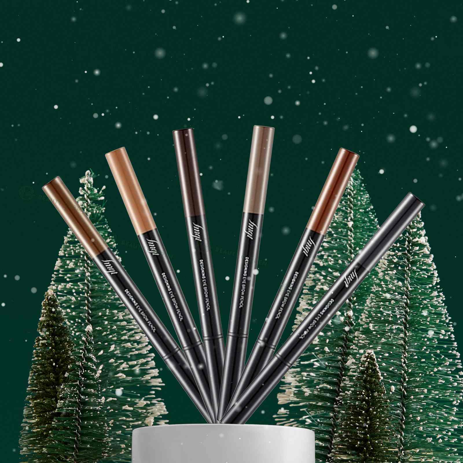 chi ke may 2 dau the face shop designing eye brow pencil 3gr hinh anh 1