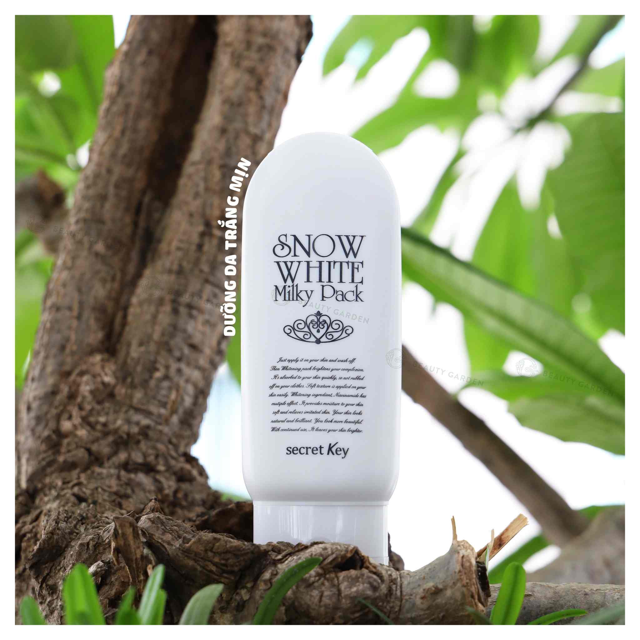 kem tam trang secret key snow white milky pack mau ma moi 2020 hinh anh 2