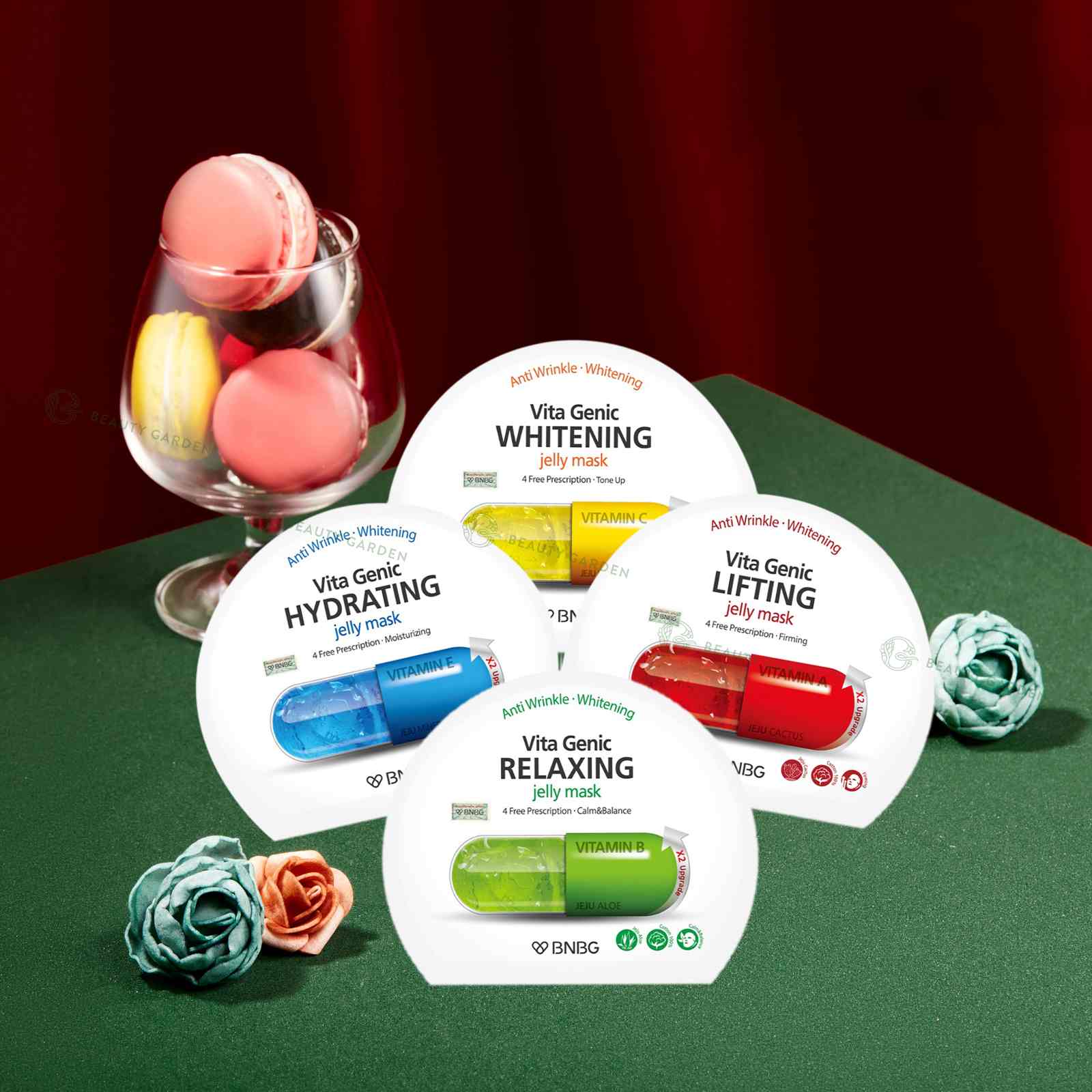 mat na banobagi vita genic whitening jelly mask han quoc hinh anh 1