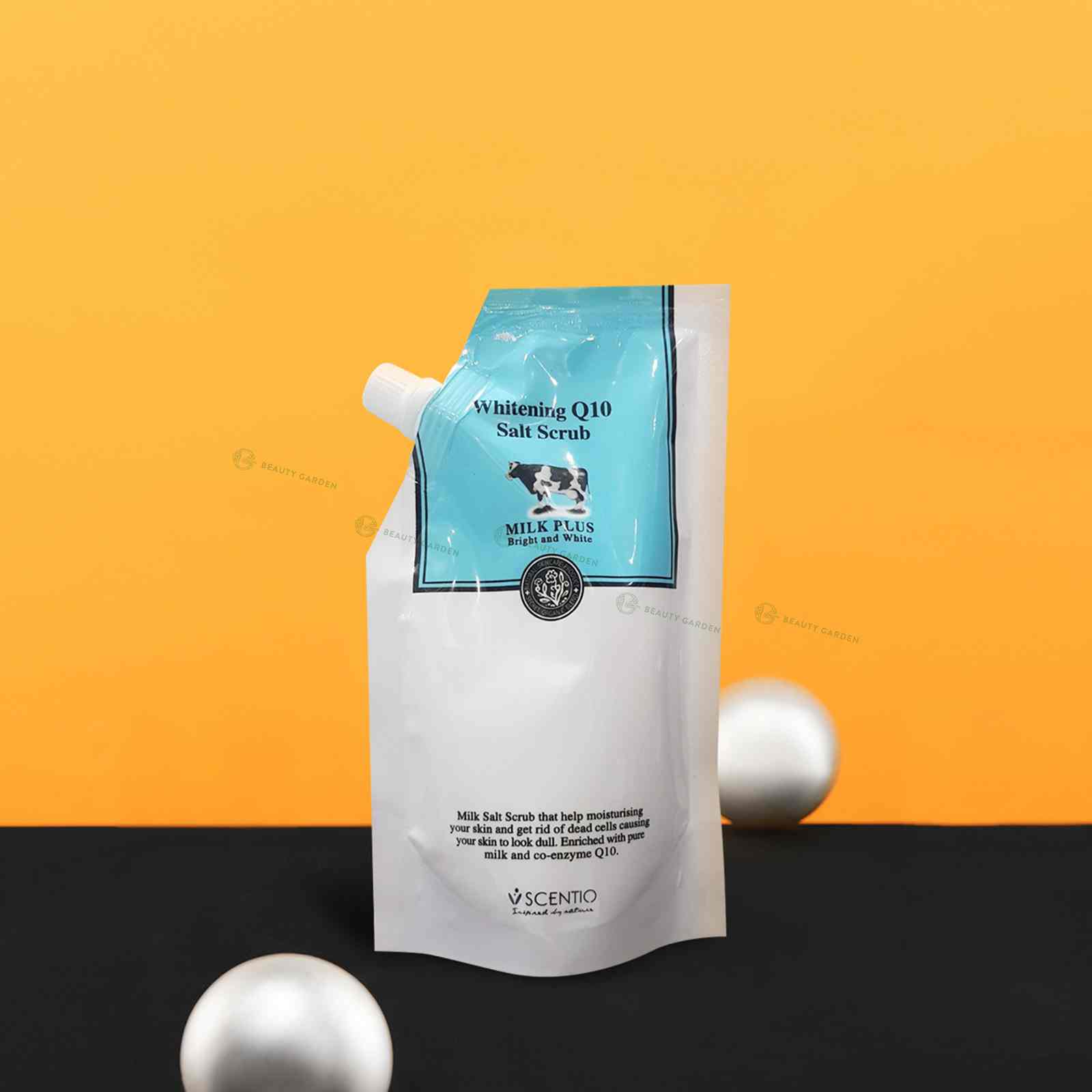 muoi tay te bao chet scentio whitening q10 salt scrub 300gr hinh anh 1