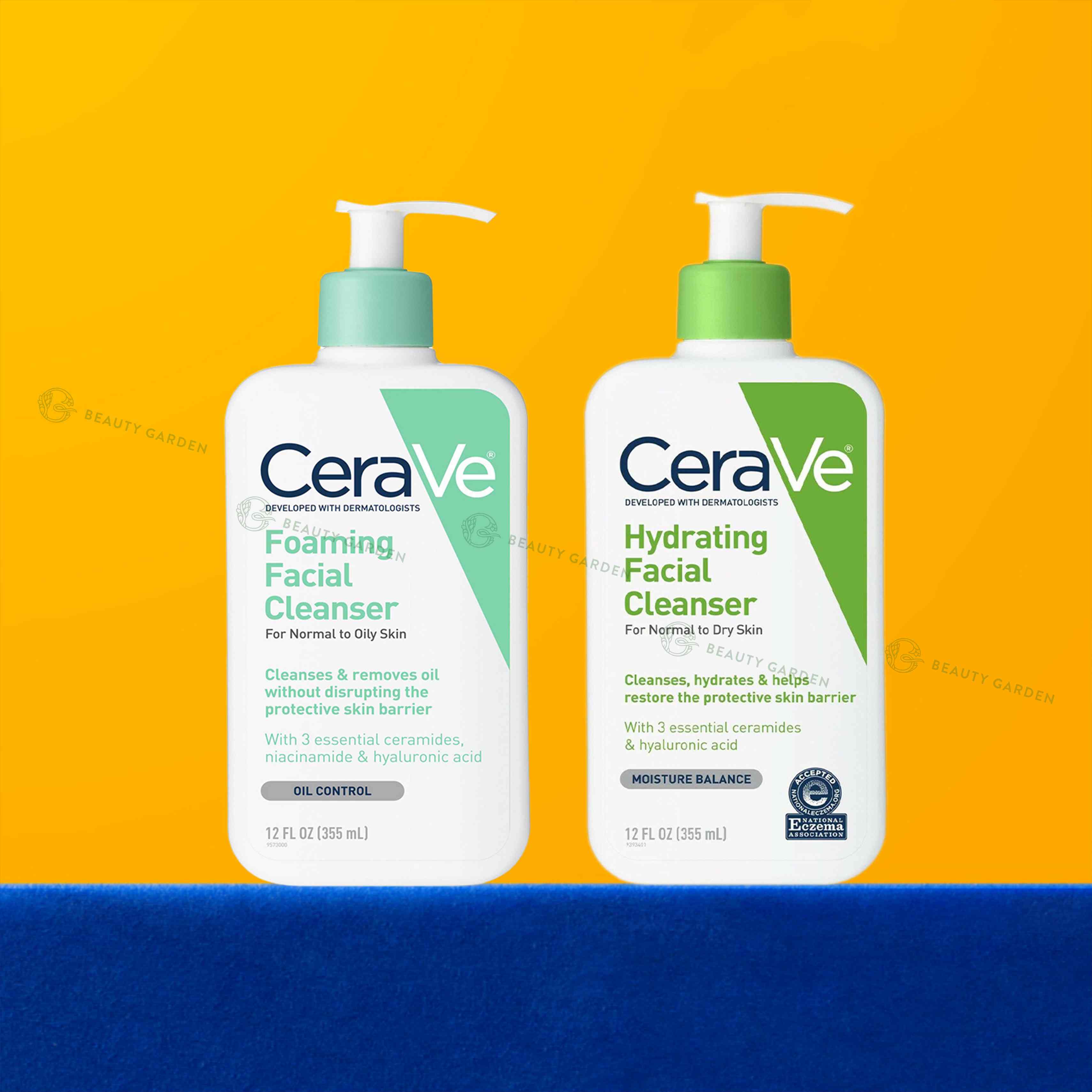 sua rua mat cerave hydrating facial cleanser 355ml hinh anh 1