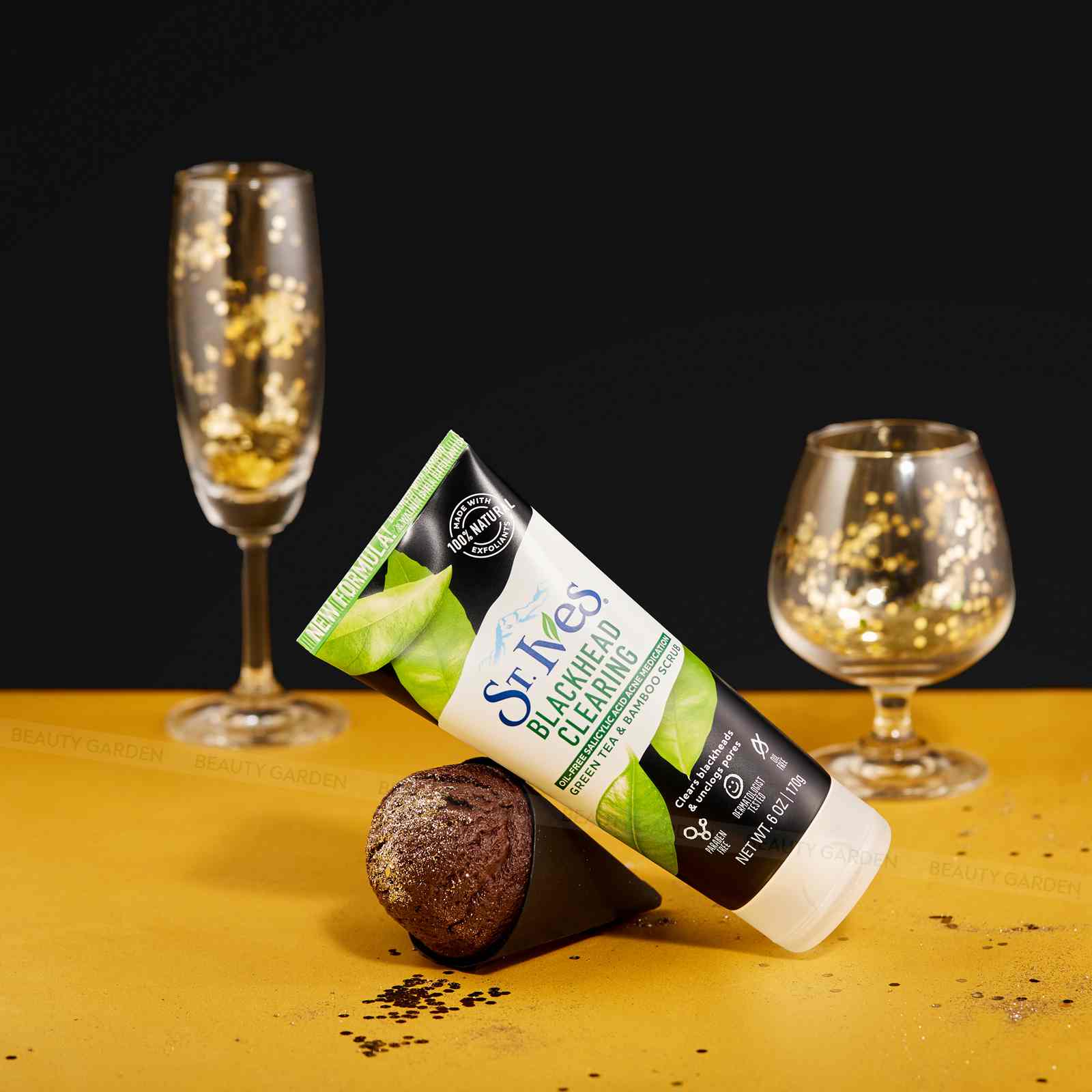 tay te bao chet stives blackhead clearing green tea scrub 170gr hinh anh 1