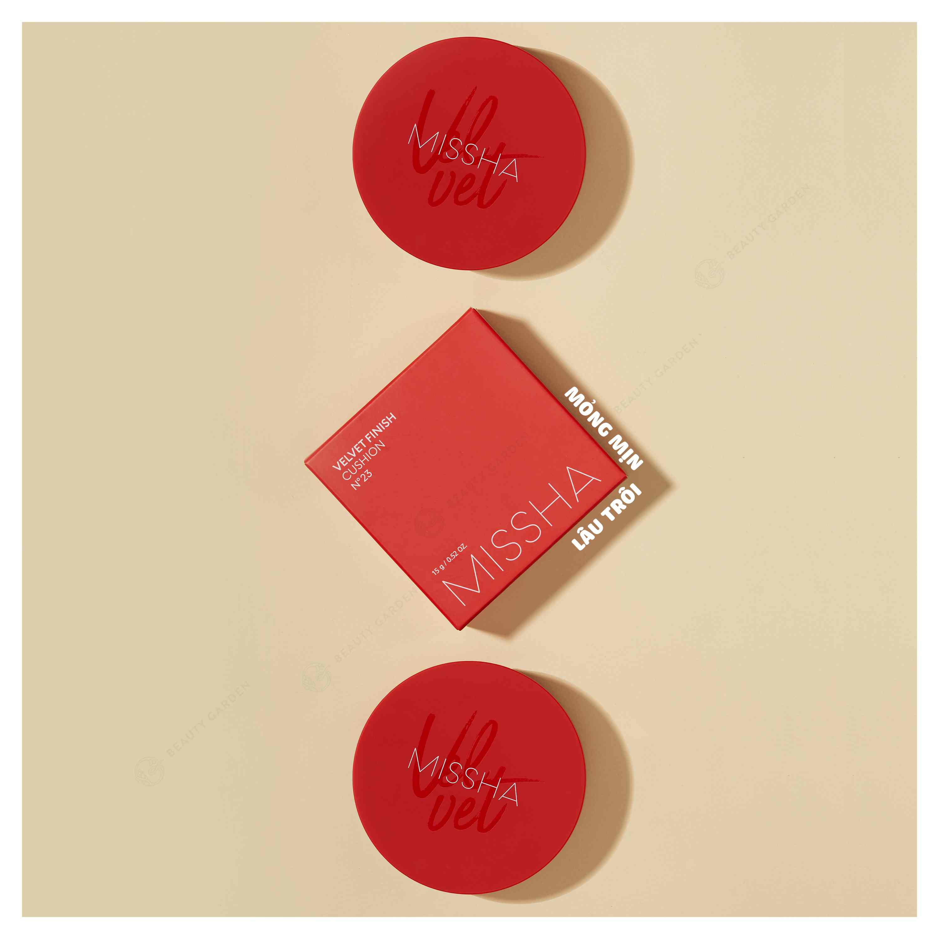 phan nuoc kiem nhon lau troi missha velvet cushion 15gr hinh anh 1