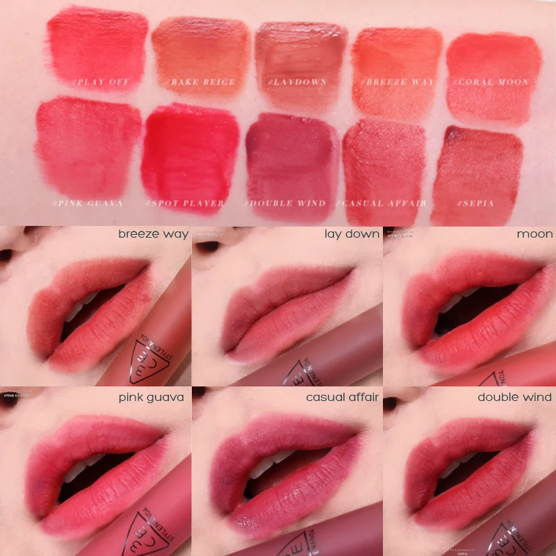 son tint 3ce stylenanda blur water tint my moves edition 46gr hinh anh 1