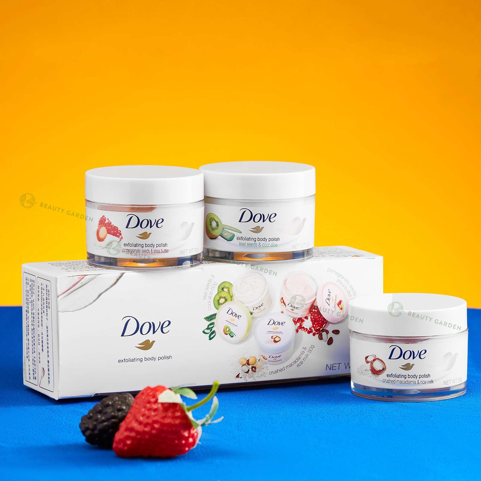 tay da chet dove exfoliating body scrub 225ml hinh anh 1