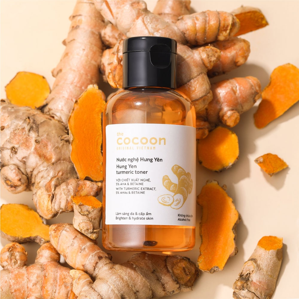 Nước Nghệ Hưng Yên Cocoon Turmeric Toner 140ml