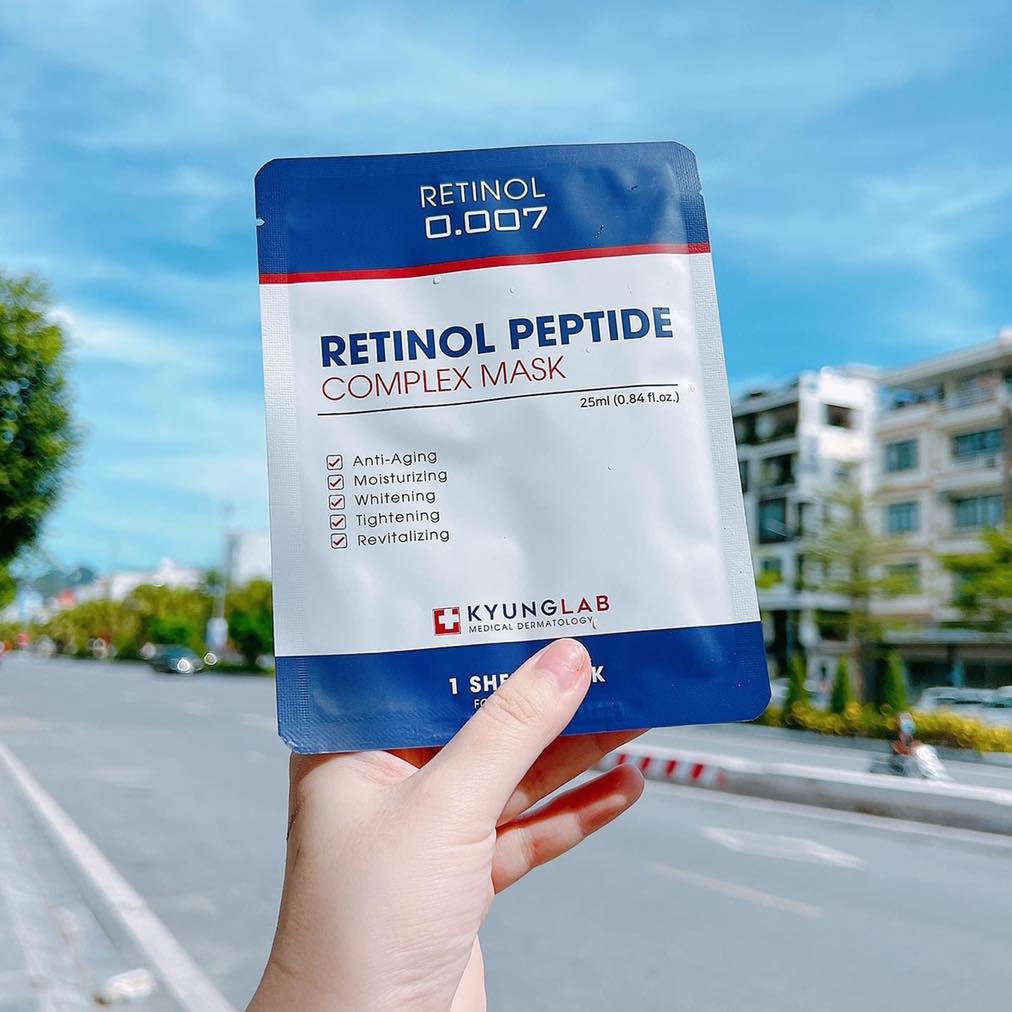 mat na kyung lab retinol peptide complex mask 25ml hinh anh 1