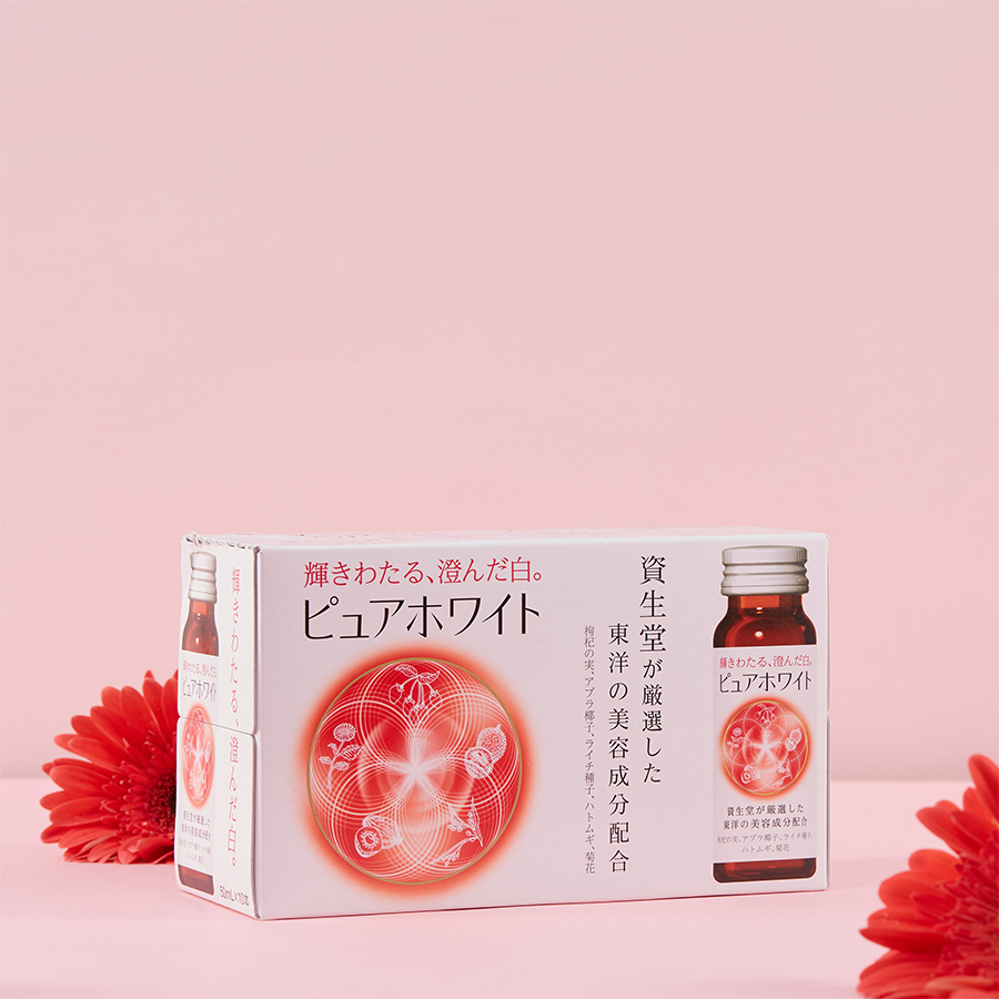 nuoc uong lam trang da nhat ban shiseido pure white hinh anh 1
