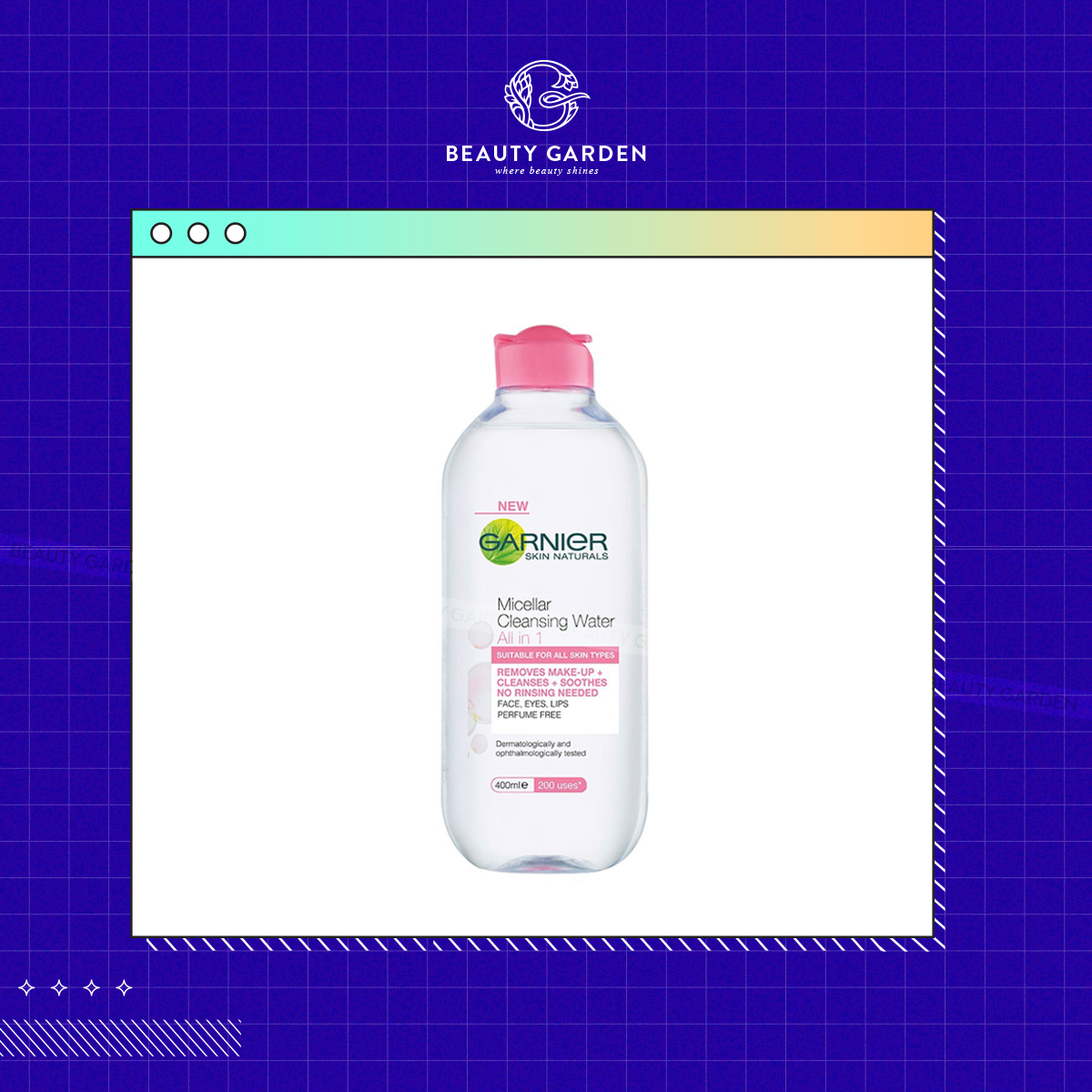 nuoc tay trang garnier micellar water 400ml hinh anh 2