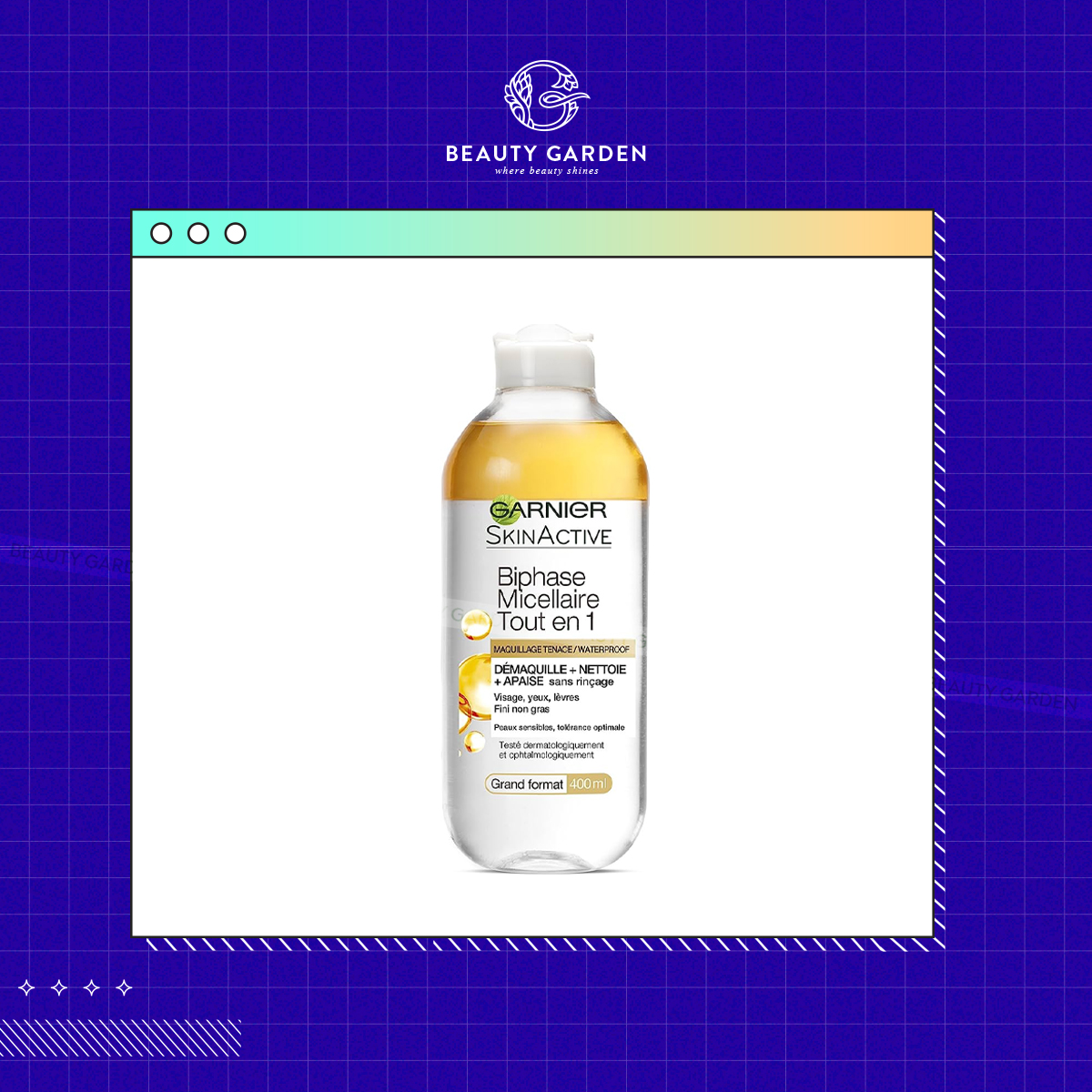 nuoc tay trang garnier micellar water 400ml hinh anh 3