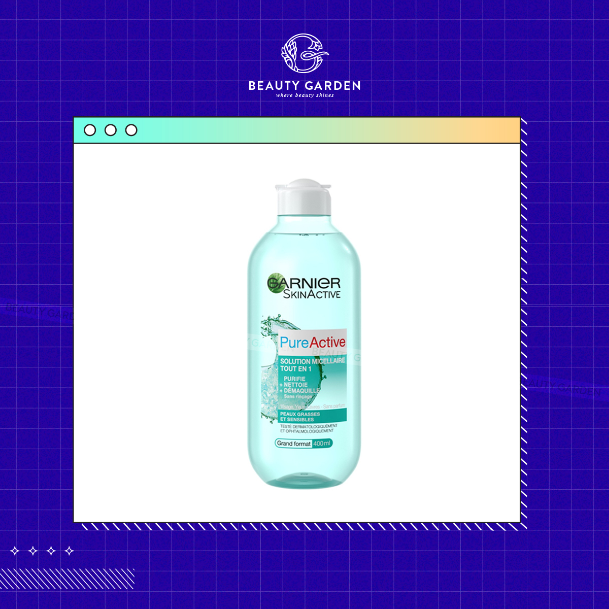 nuoc tay trang garnier micellar water 400ml hinh anh 4