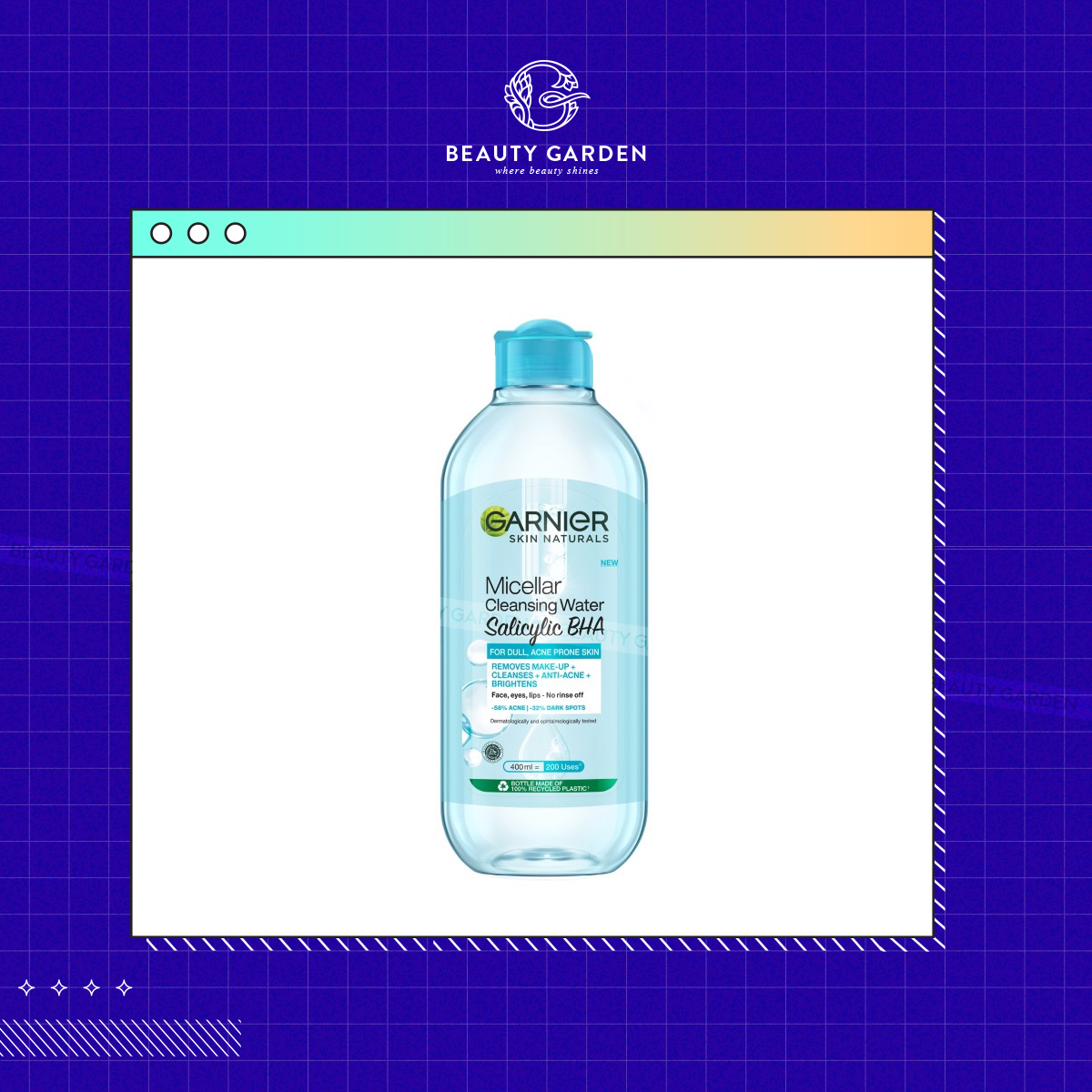 nuoc tay trang garnier micellar water 400ml hinh anh 5